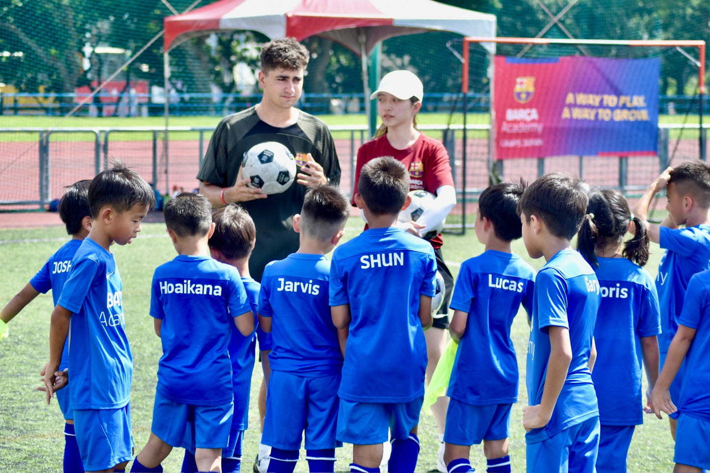 BARÇA Academy Camps Taipei 巴薩足球學校台北冬令營