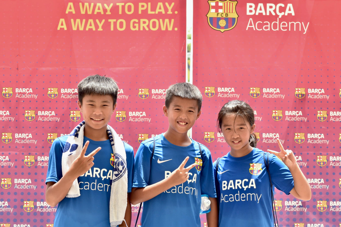 BARÇA Academy Camps Taipei 巴薩足球學校台北冬令營